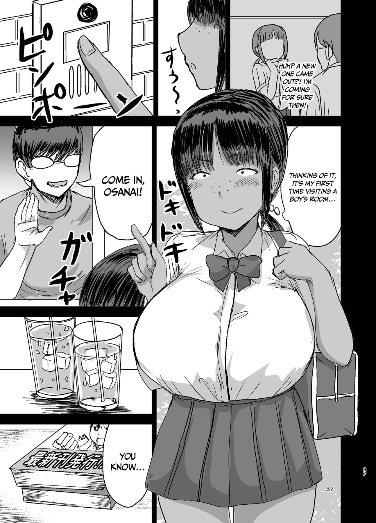 Hentai Manga Comic-I Made My Big Breasted Classmate With The Plain-Looking Face Into My Fuckbuddy...-Read-38